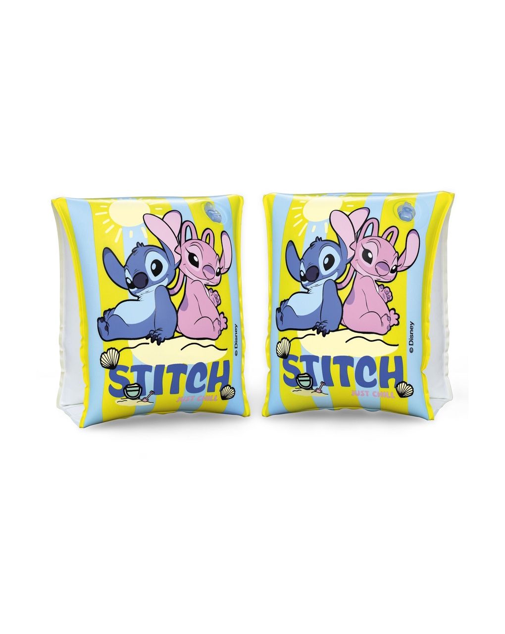Braccioli gonfiabili con stampa tropicali 3‑6 anni disney stitch