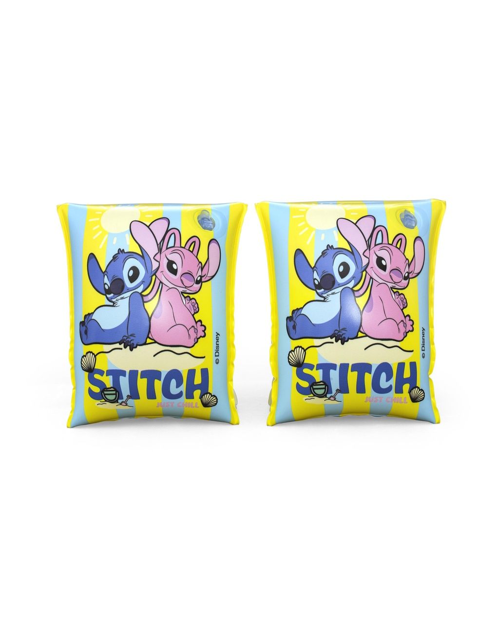 Braccioli gonfiabili con stampa tropicali 3‑6 anni disney stitch