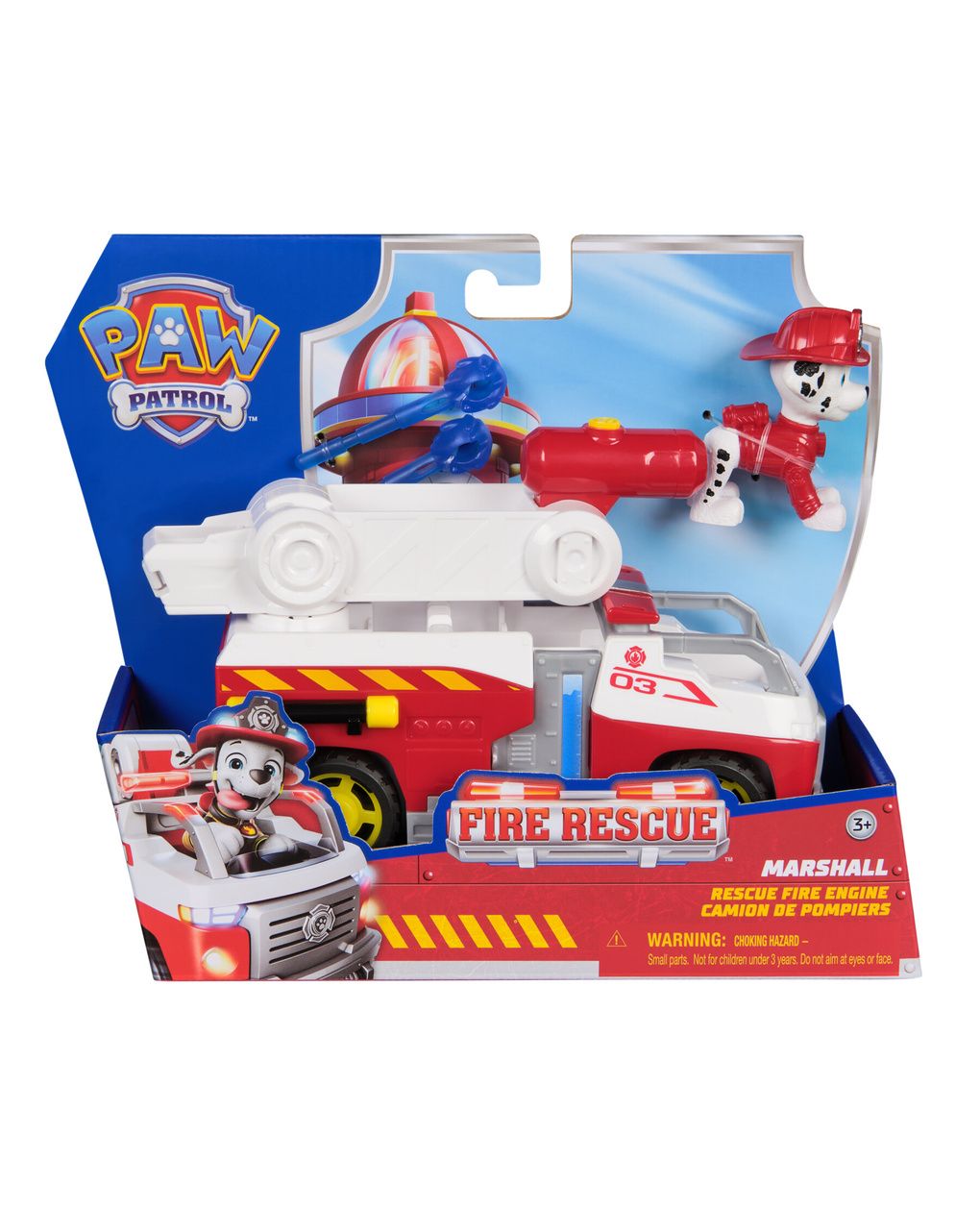 Paw patrol fire rescue: camion di marshall