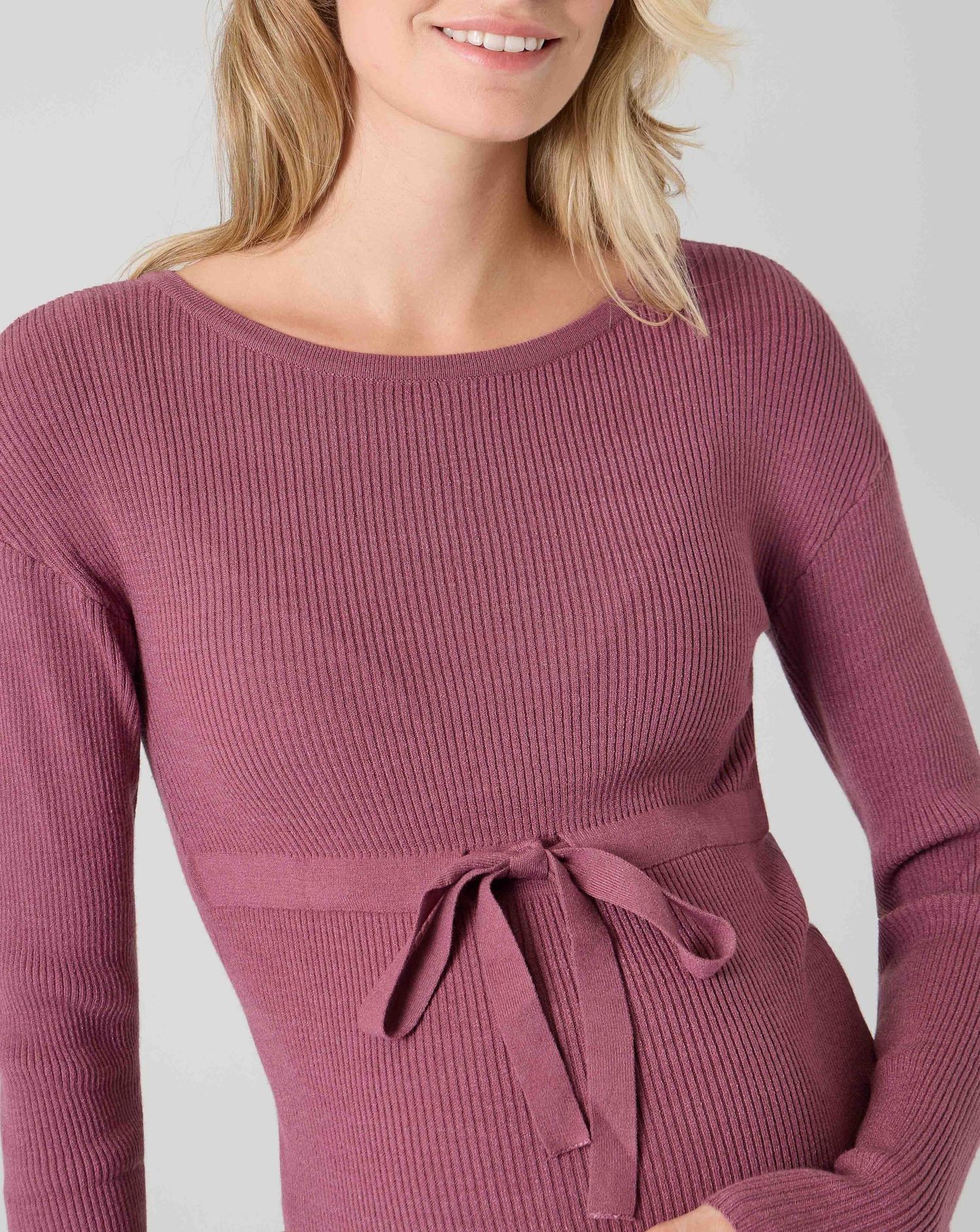 Maglia tricot premaman bordeaux