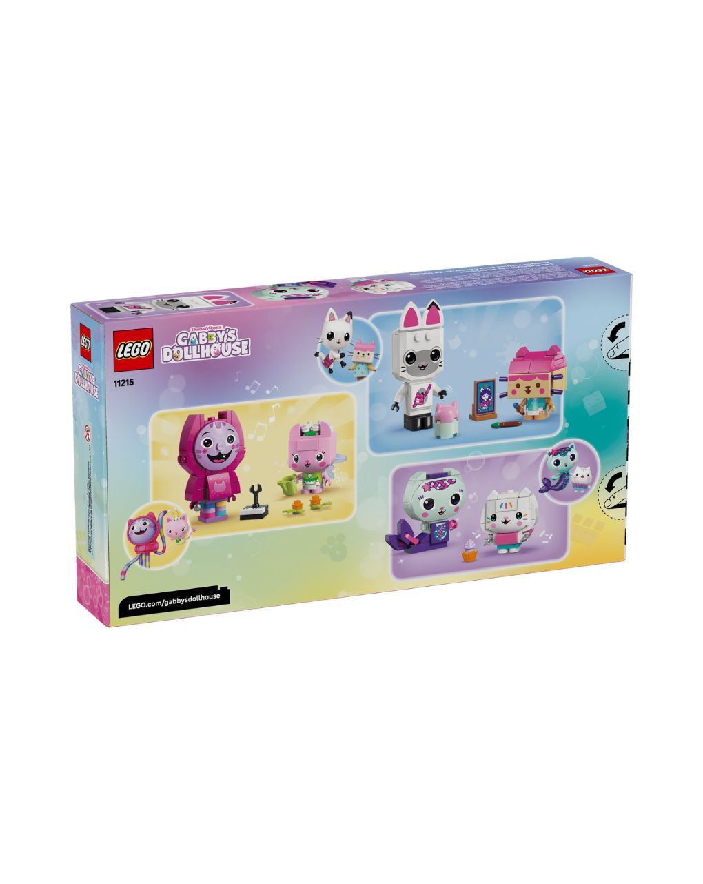 Lego la casa delle bambole di gabby 11215 gli amici gattini di gabby