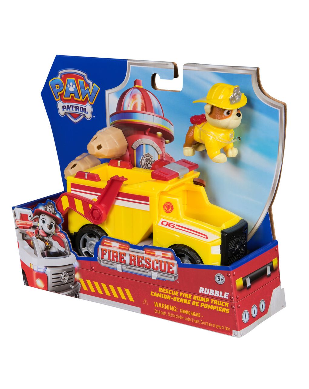Paw patrol fire rescue: camion di rubble