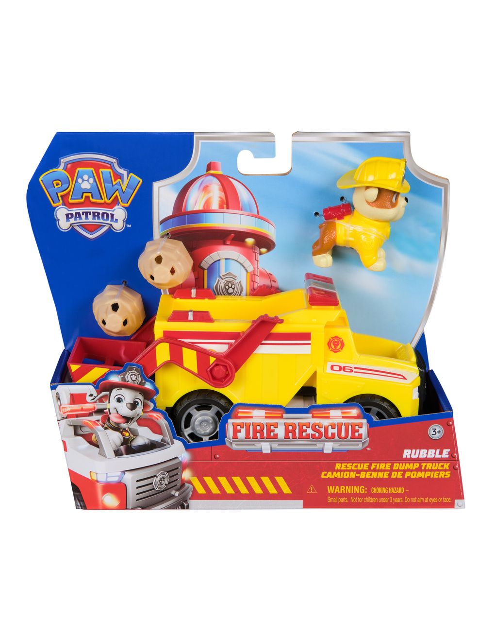 Paw patrol fire rescue: camion di rubble
