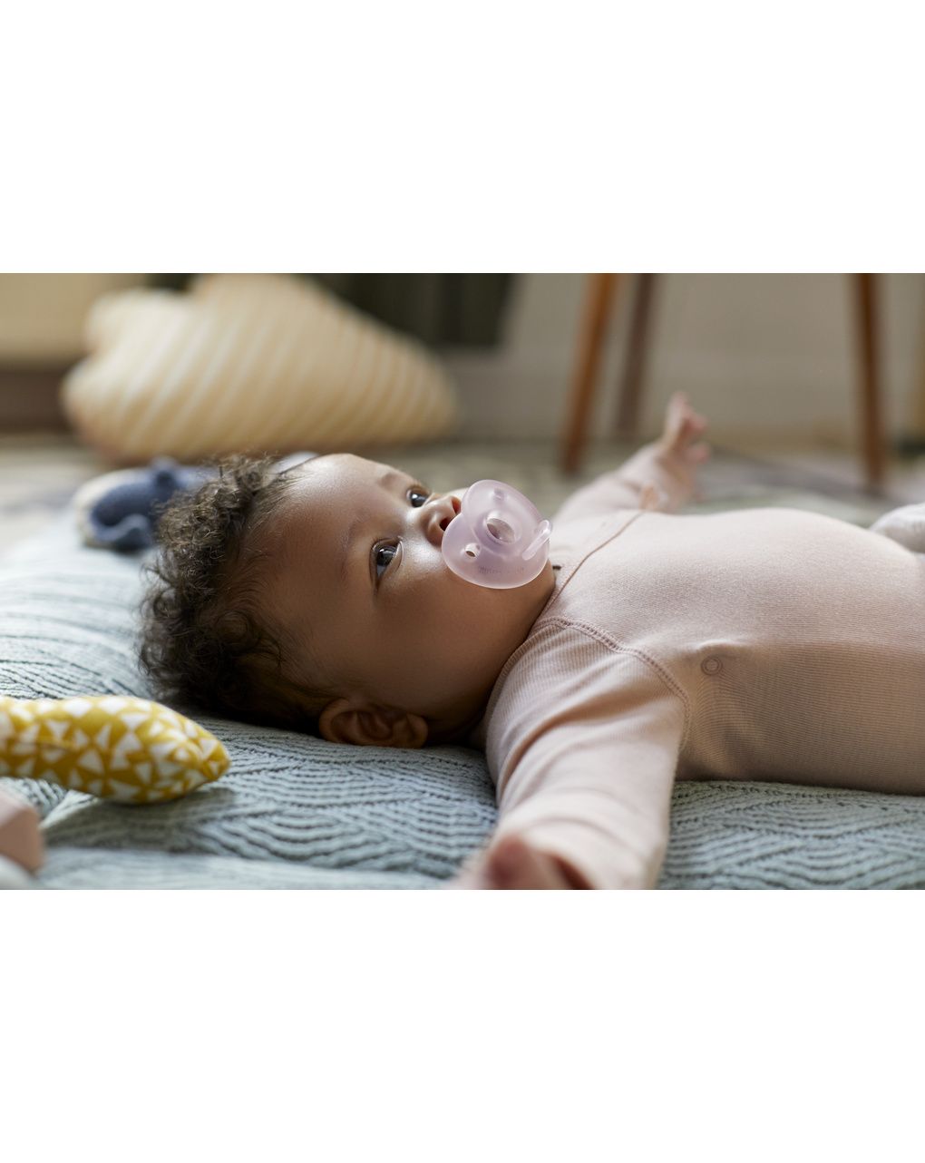 Soothie 0-6m design in silicone no bpa set da 2 soothie rosa - philips avent