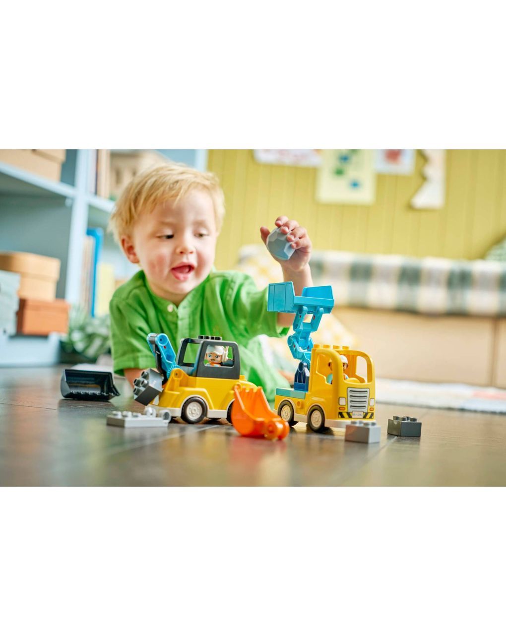 Lego duplo town autopompa con manichetta e pompiere - 10473