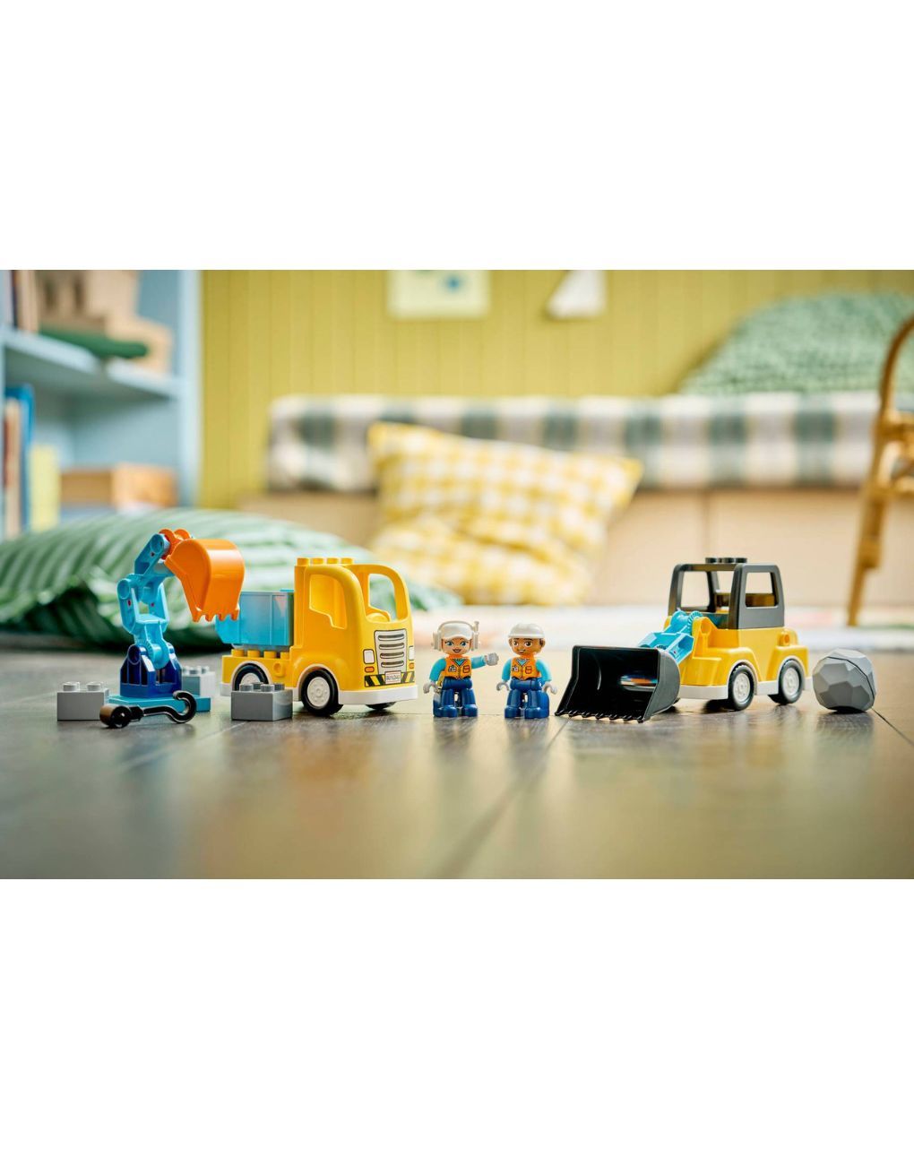 Lego duplo town autopompa con manichetta e pompiere - 10473