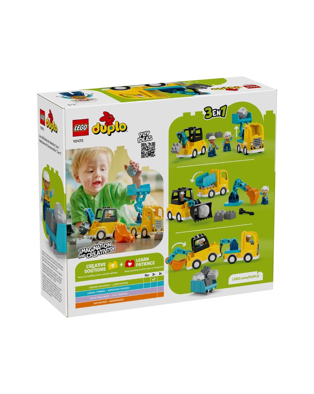Lego duplo town autopompa con manichetta e pompiere - 10473