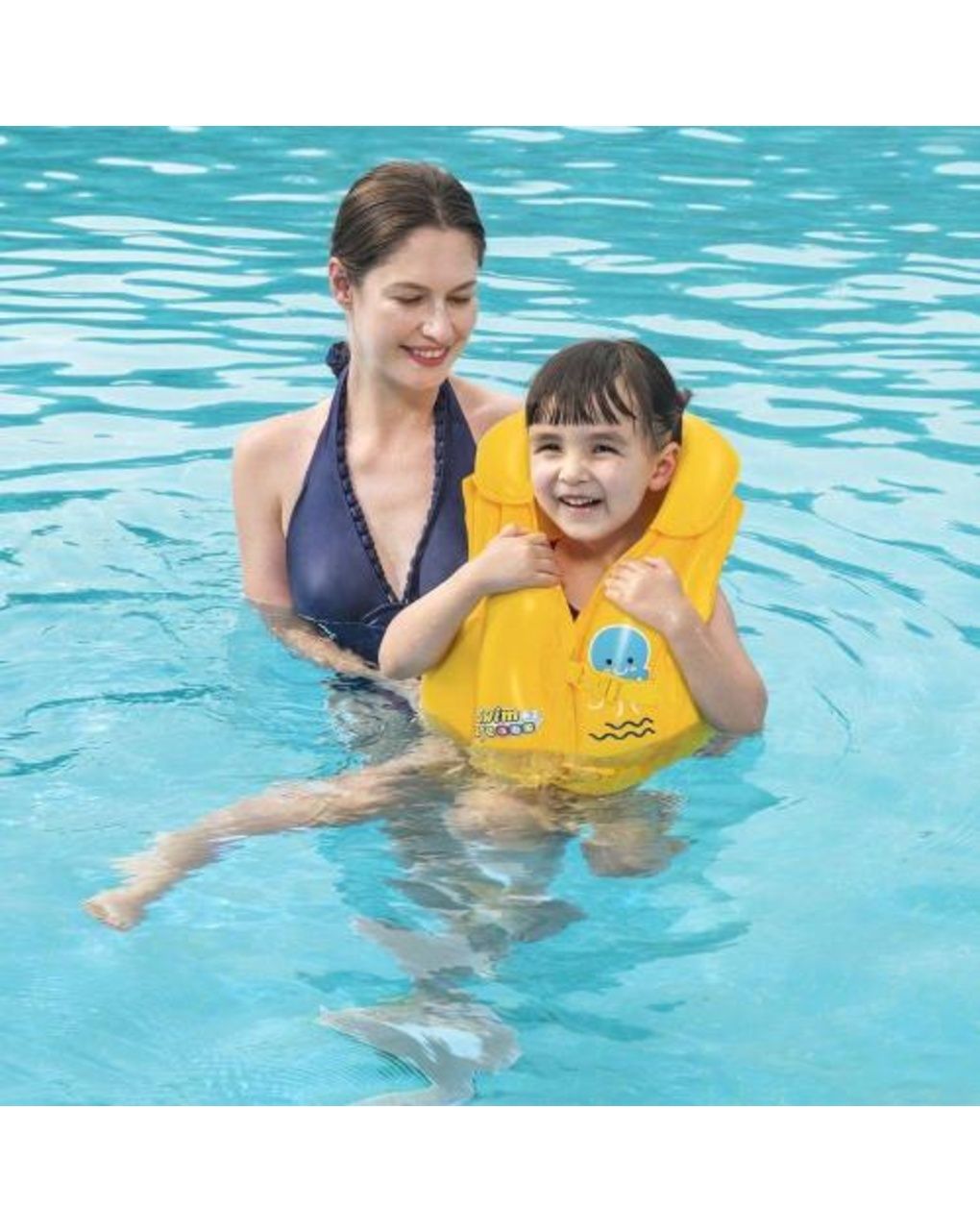 Giubbino salvagente gonfiabile 51x46 swim bestway