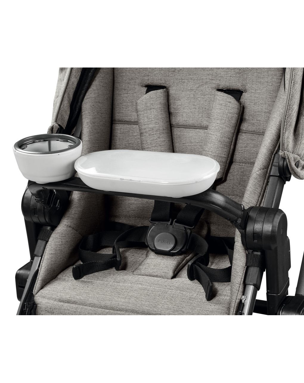 Frontalino con portabibite e contenitore per alimenti  ypsi / z4 - peg