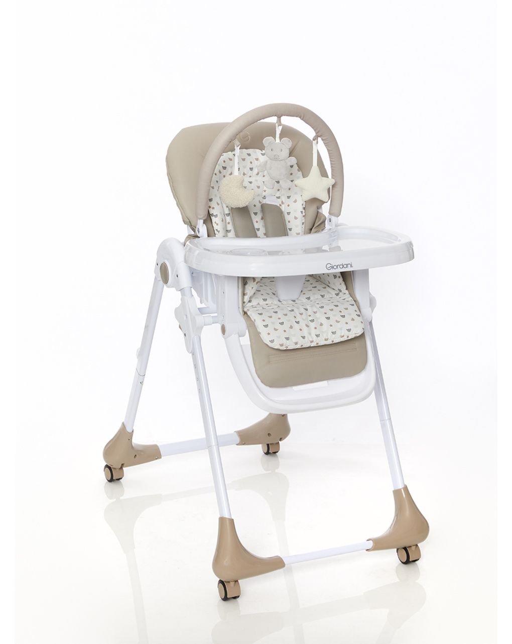 Seggiolone g- lunch & play beige - giordani
