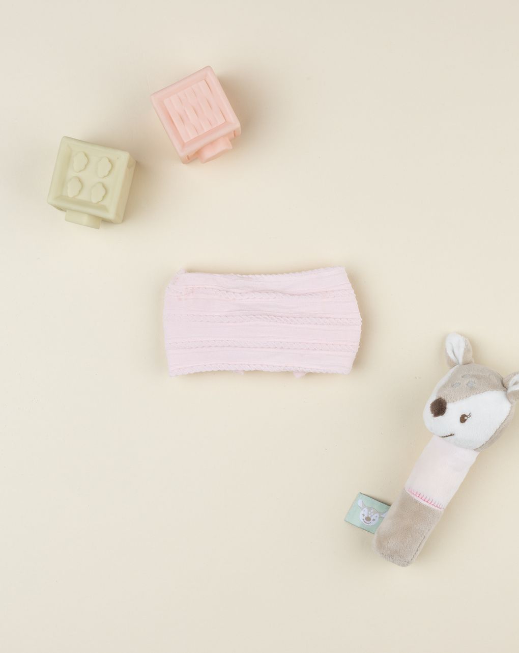 Fascia capelli bimba rosa