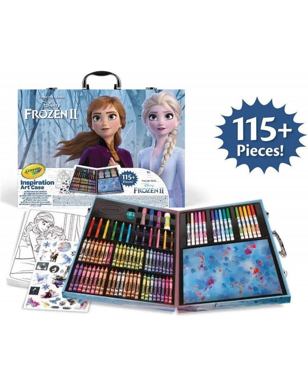 Valigetta dell'artista disney frozen 2 crayola