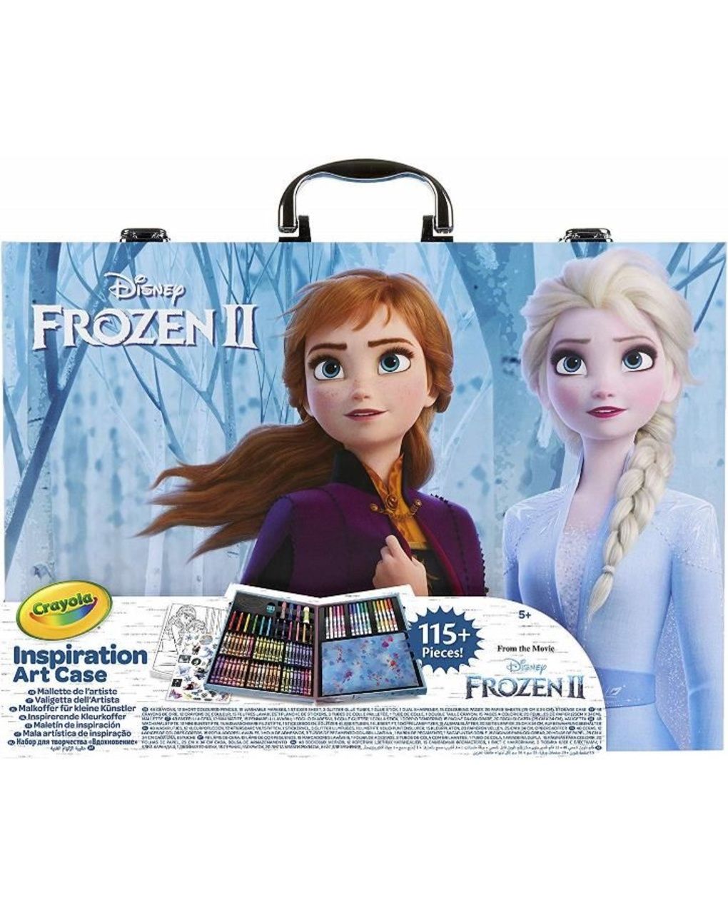 Valigetta dell'artista disney frozen 2 crayola