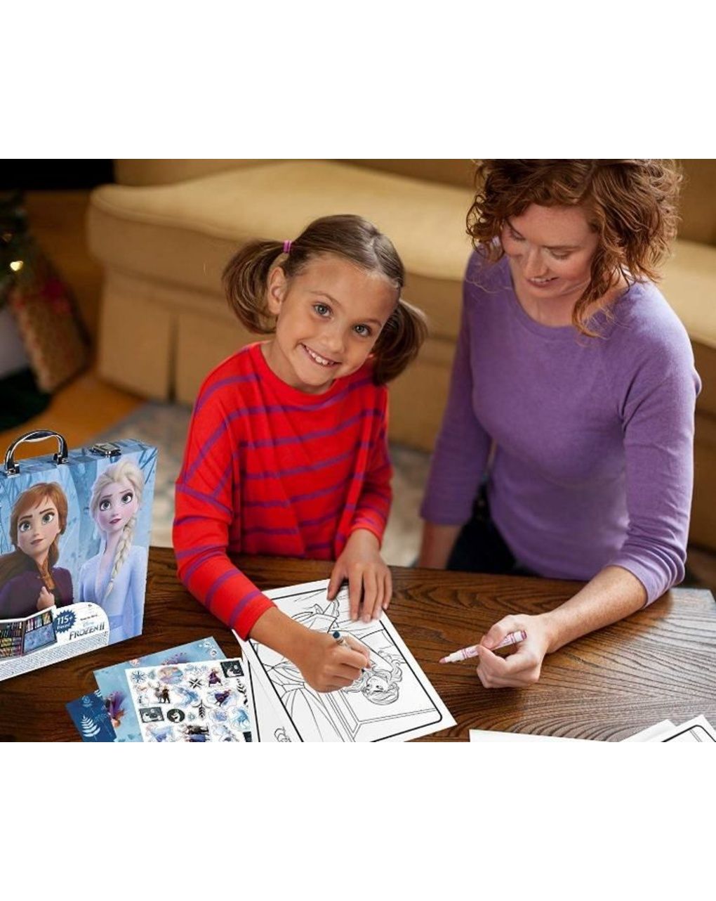 Valigetta dell'artista disney frozen 2 crayola