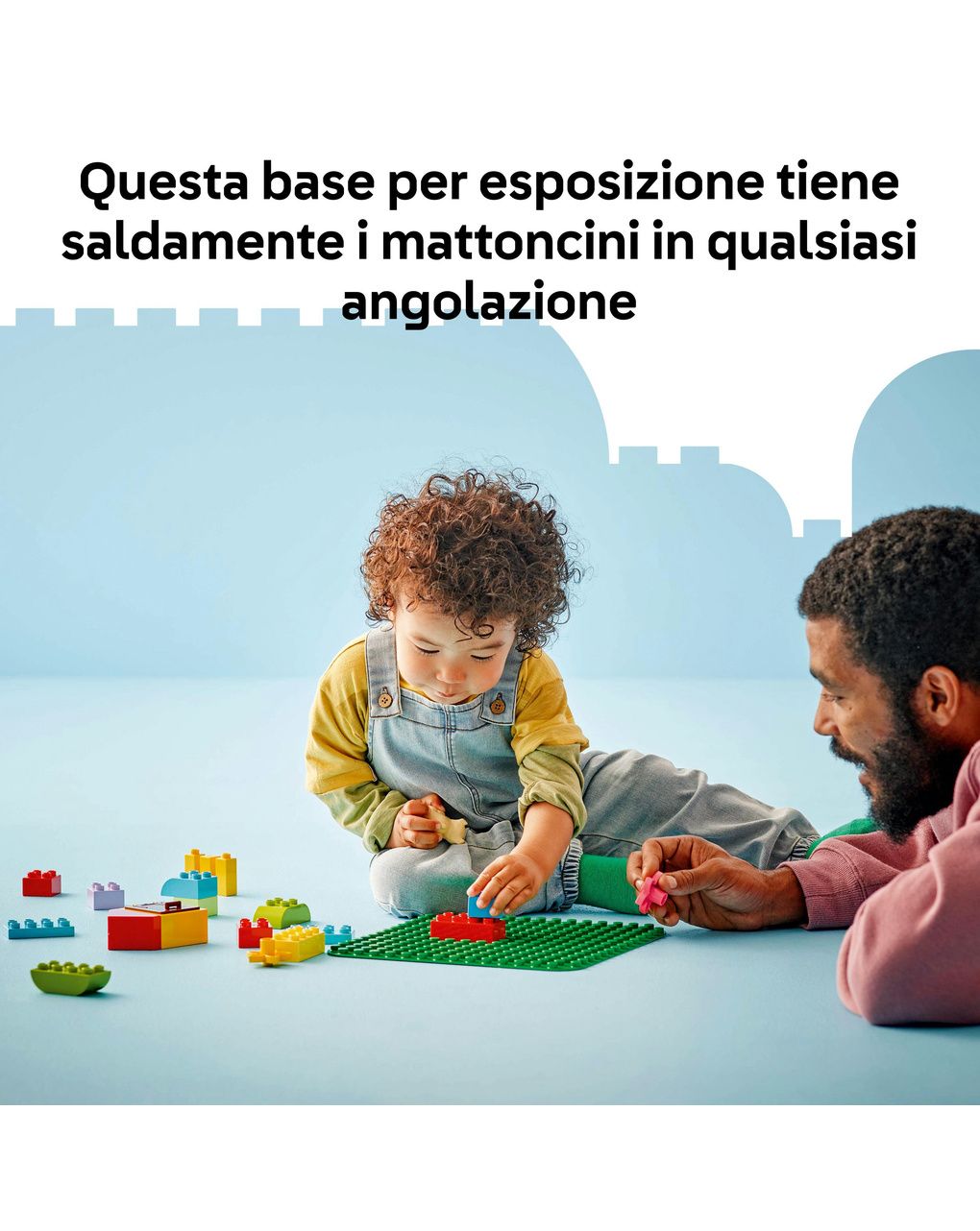Lego duplo classic base verde - 10460