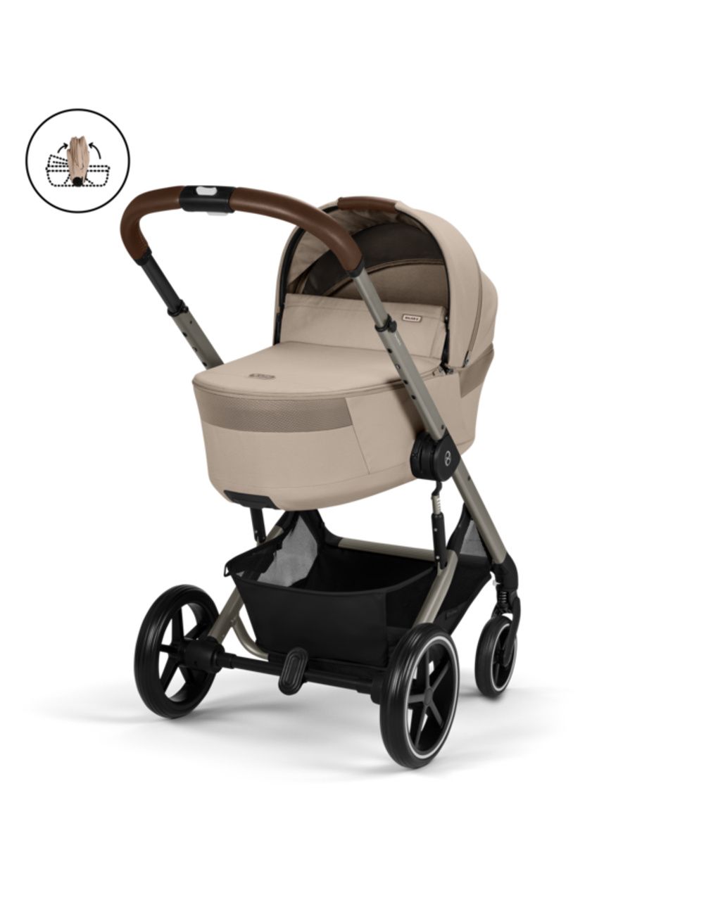 Trio balios s lux tpe nav s lux cloud g3 pls almond beige+adatt - cybex