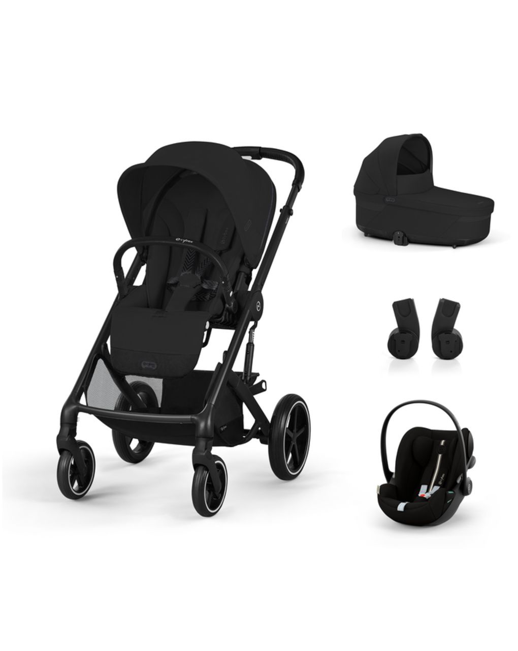 Trio balios s lux blk nav rich cloud g3 pls moon black+adatt - cybex