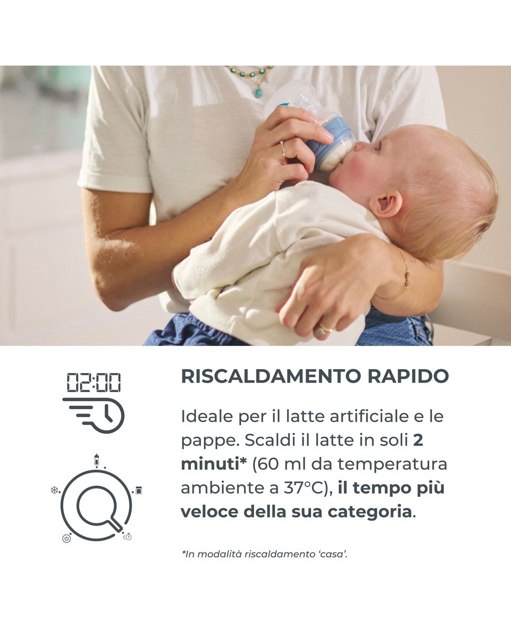 Scaldabiberon casa/auto 1165 - nuvita