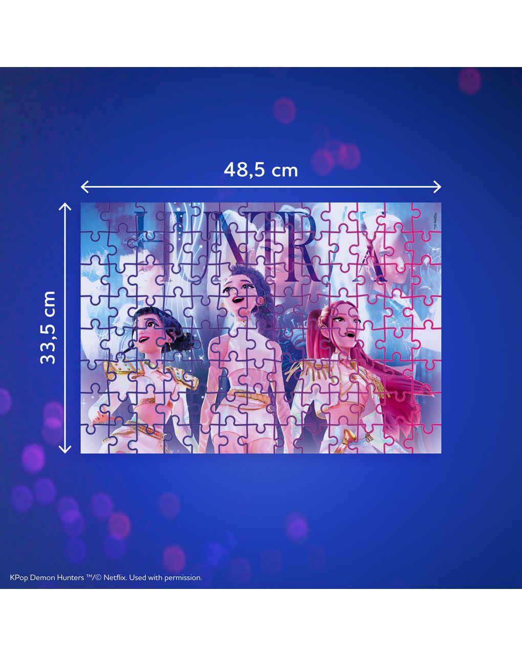 Clementoni - 27257 - puzzle 104 super kpop demon hunters