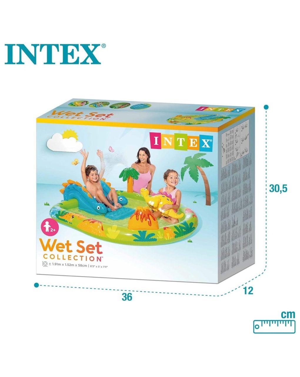 Playcenter dinosauri cm 191x152x58 i.2
