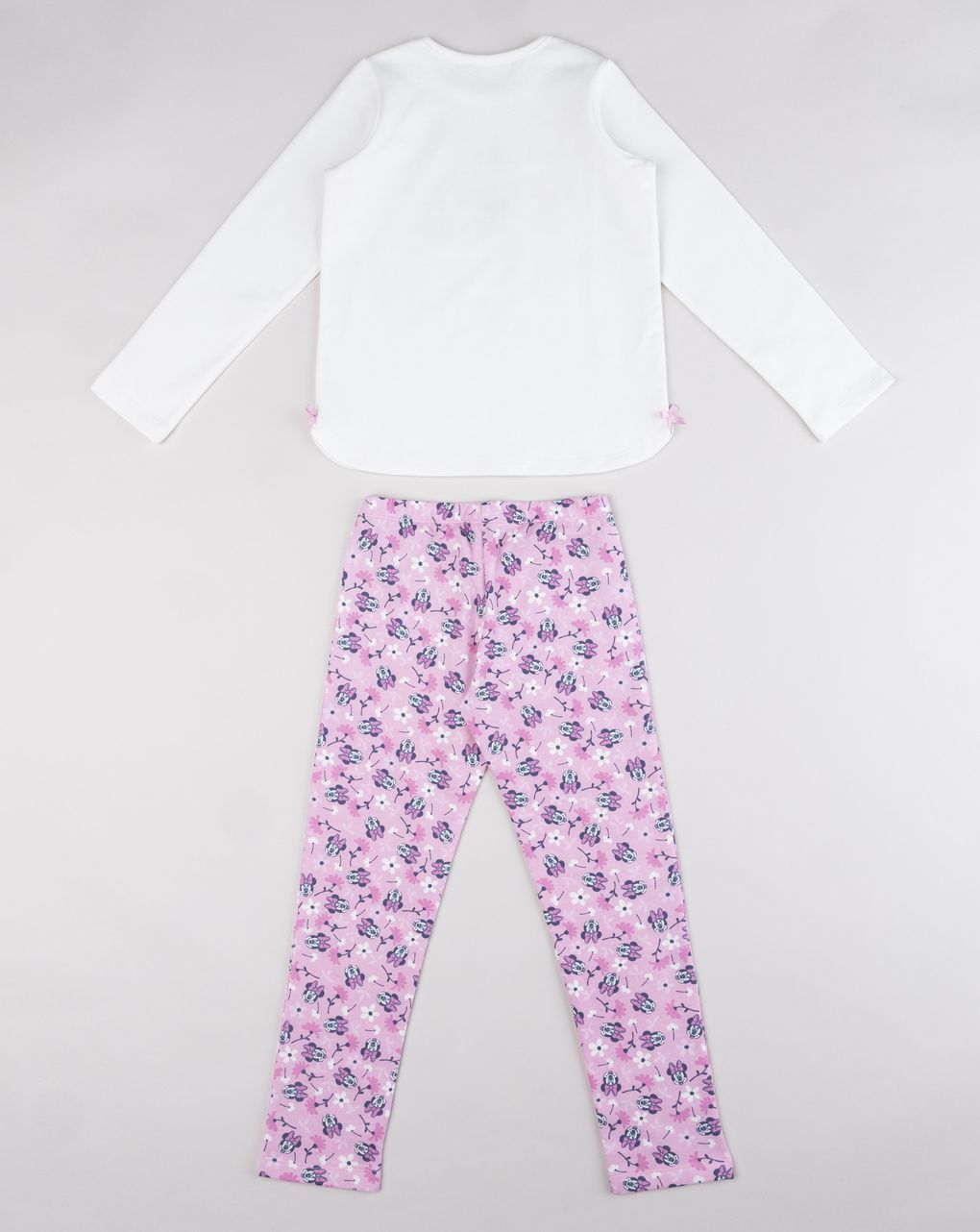 Pigiama felpato bambina due pezzi minnie mouse