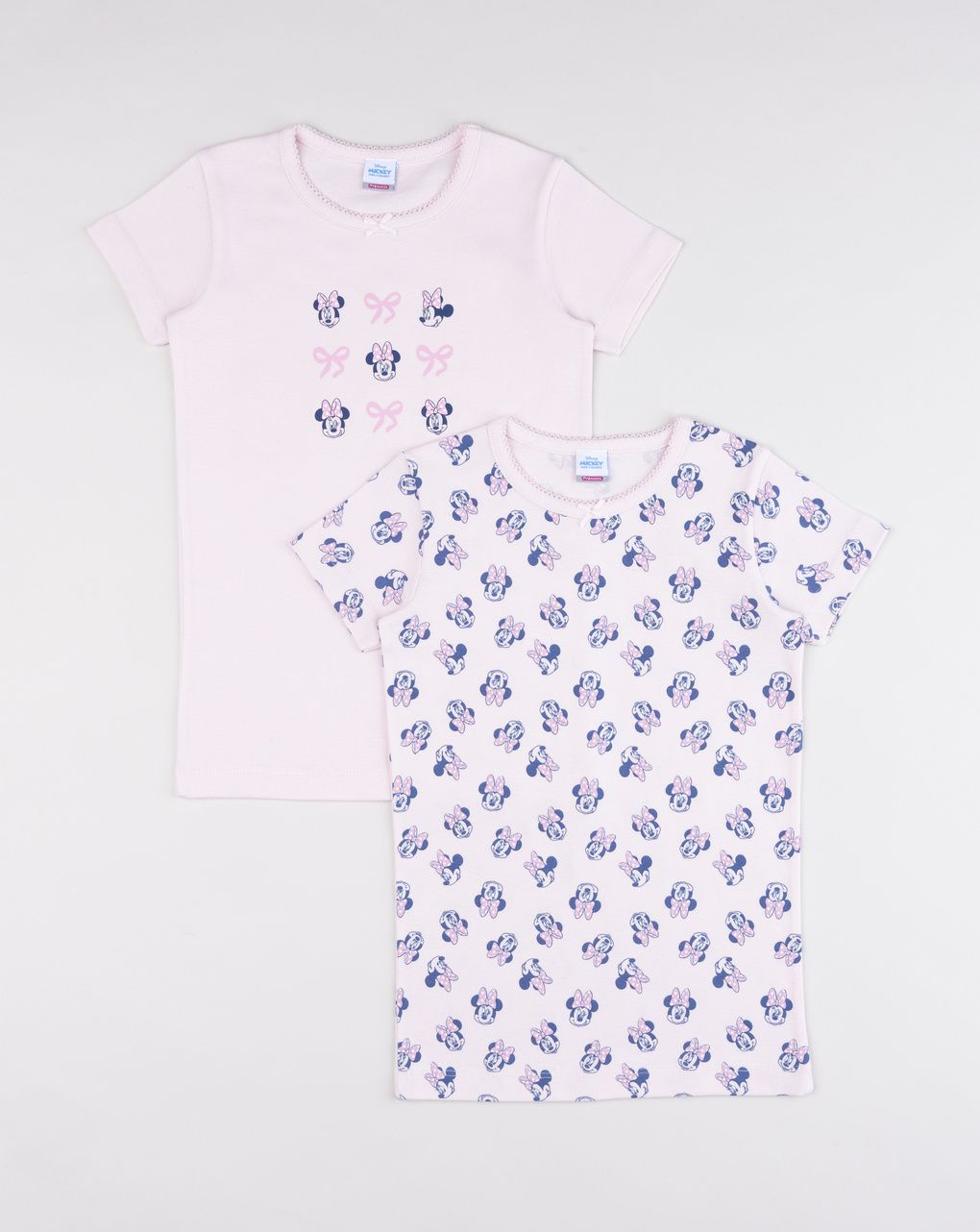 Pack 2 t-shirt bimba minnie