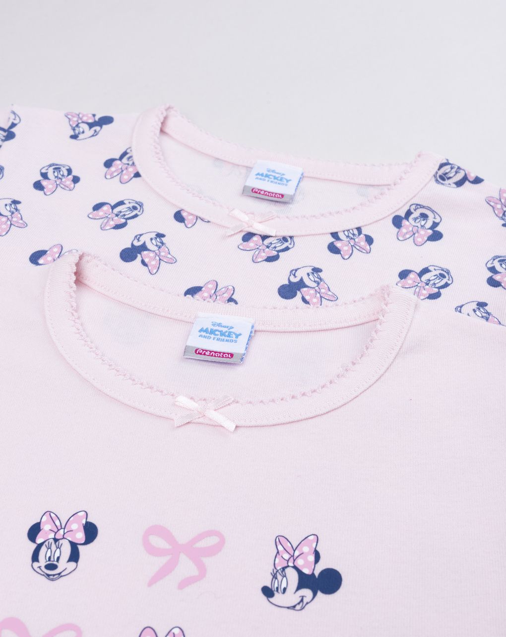 Pack 2 t-shirt bimba minnie