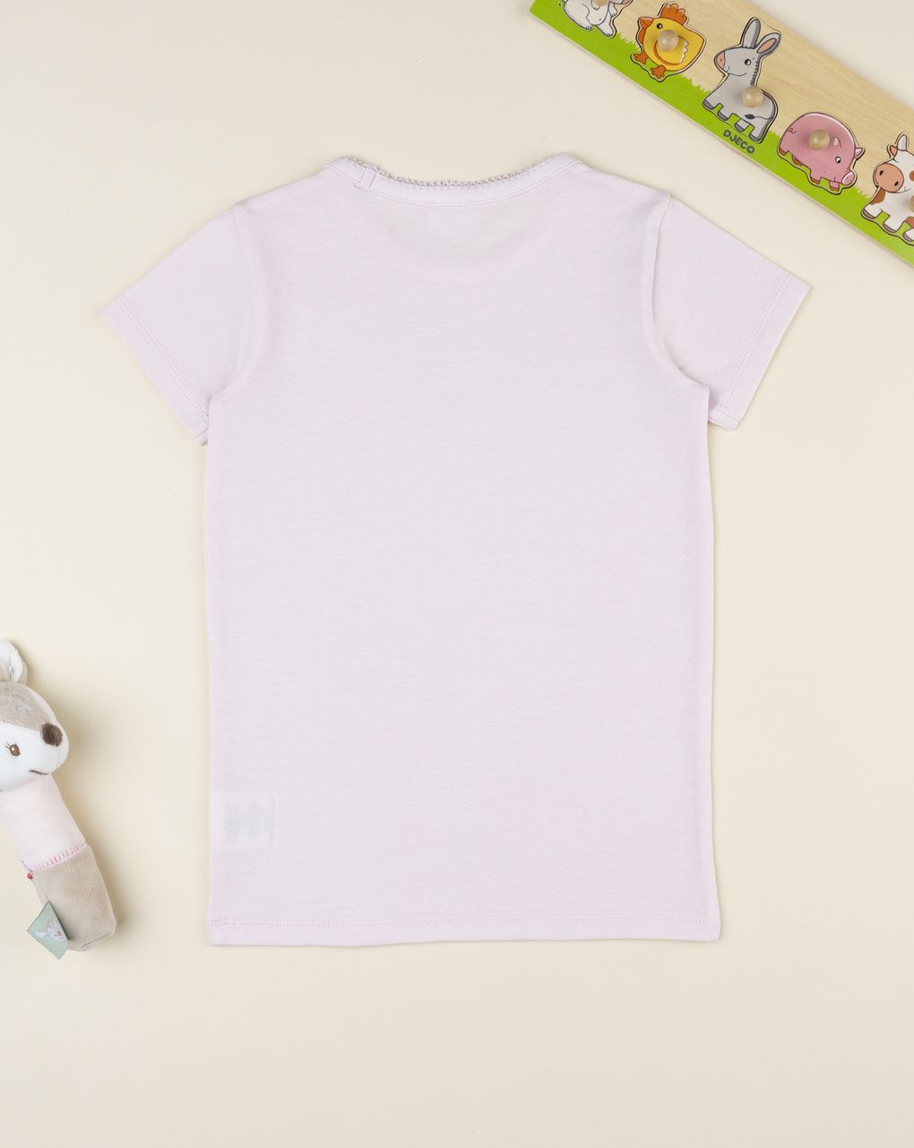 Maglia intima bimba rosa dog