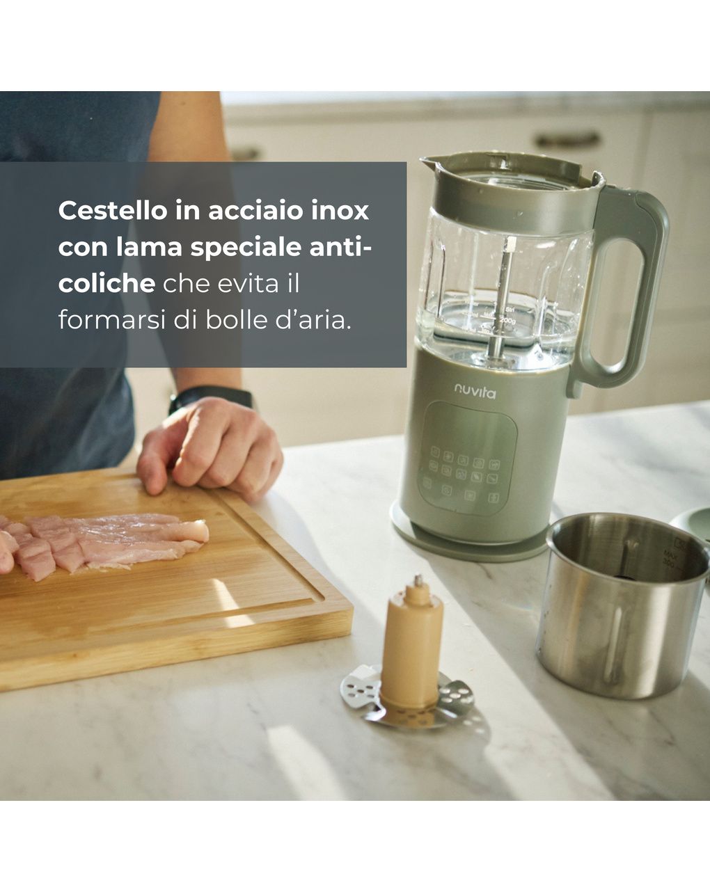 Cuocipappa multifunzione 7 in 1 magic pappa - nuvita