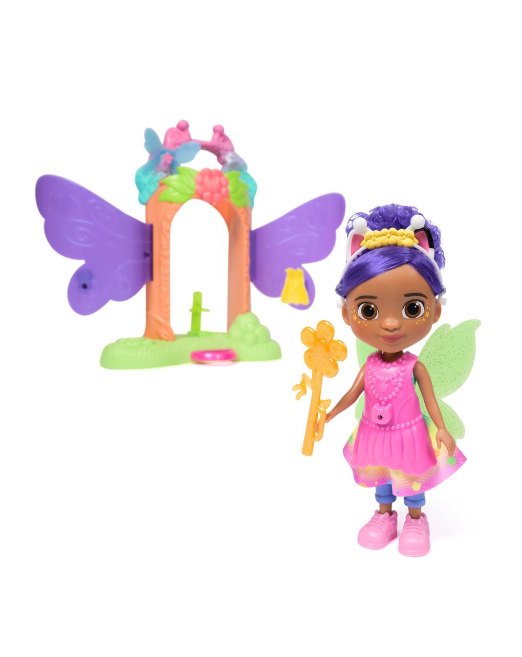 Gabby’s dollhouse fairylandia set gioco, 3+