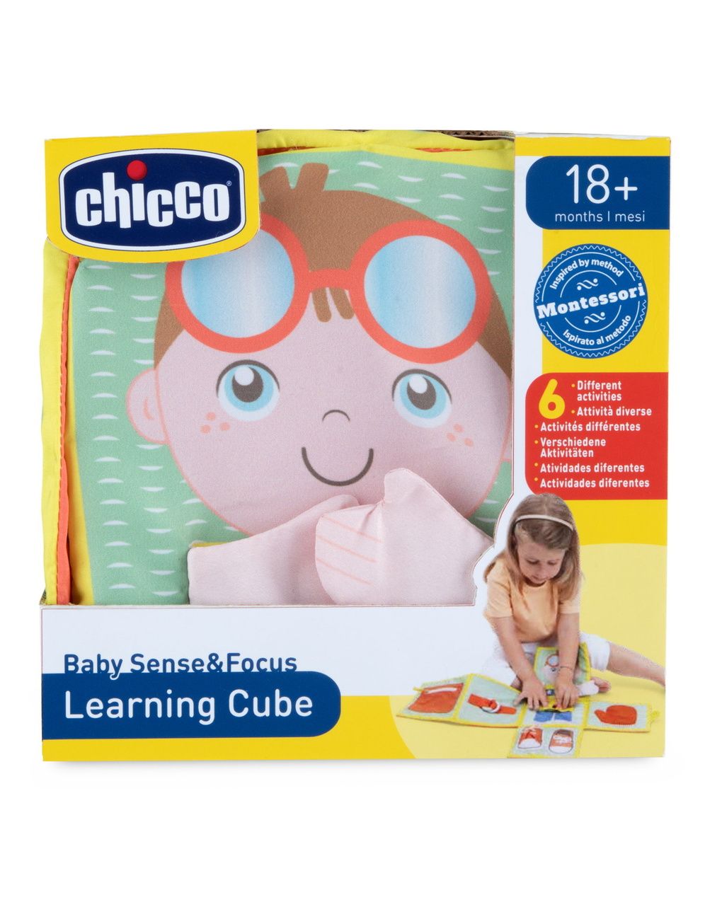 Libro cubo didattico montessori