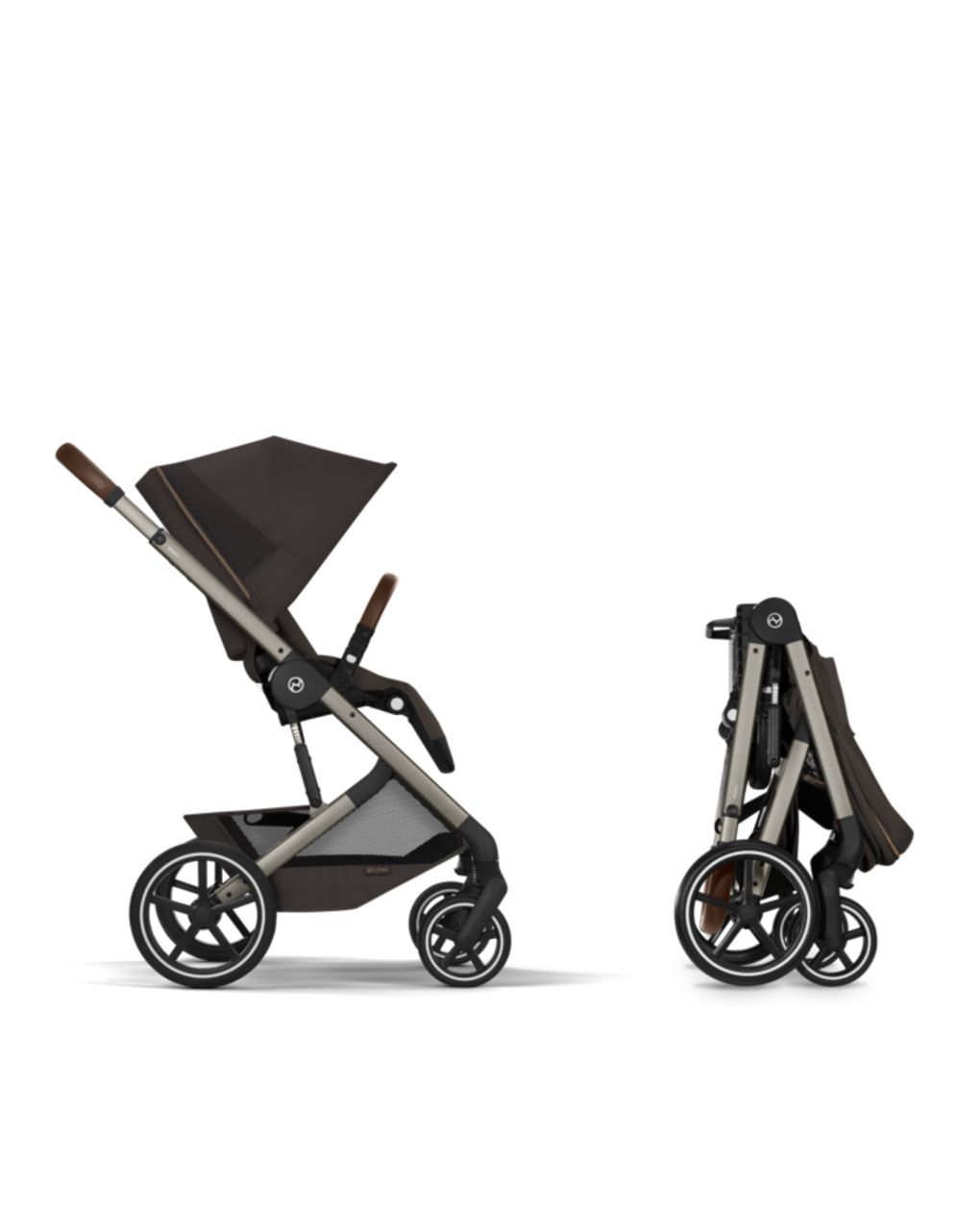 Pass. balios s lux tpe chocolate brown - cybex
