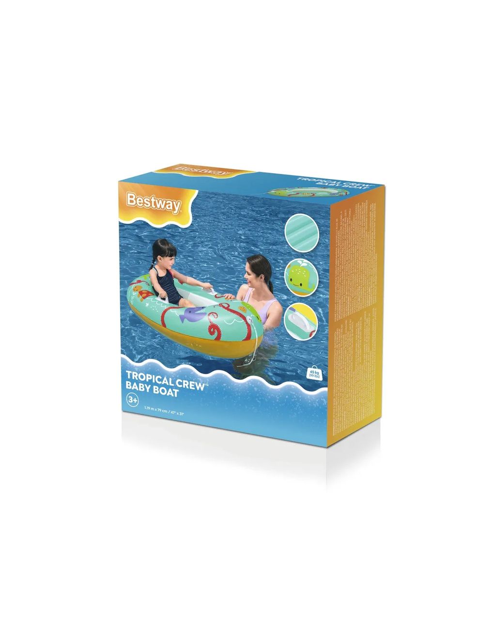 Canotto per bambini bestway® tropical crew™, dai 3 anni in su