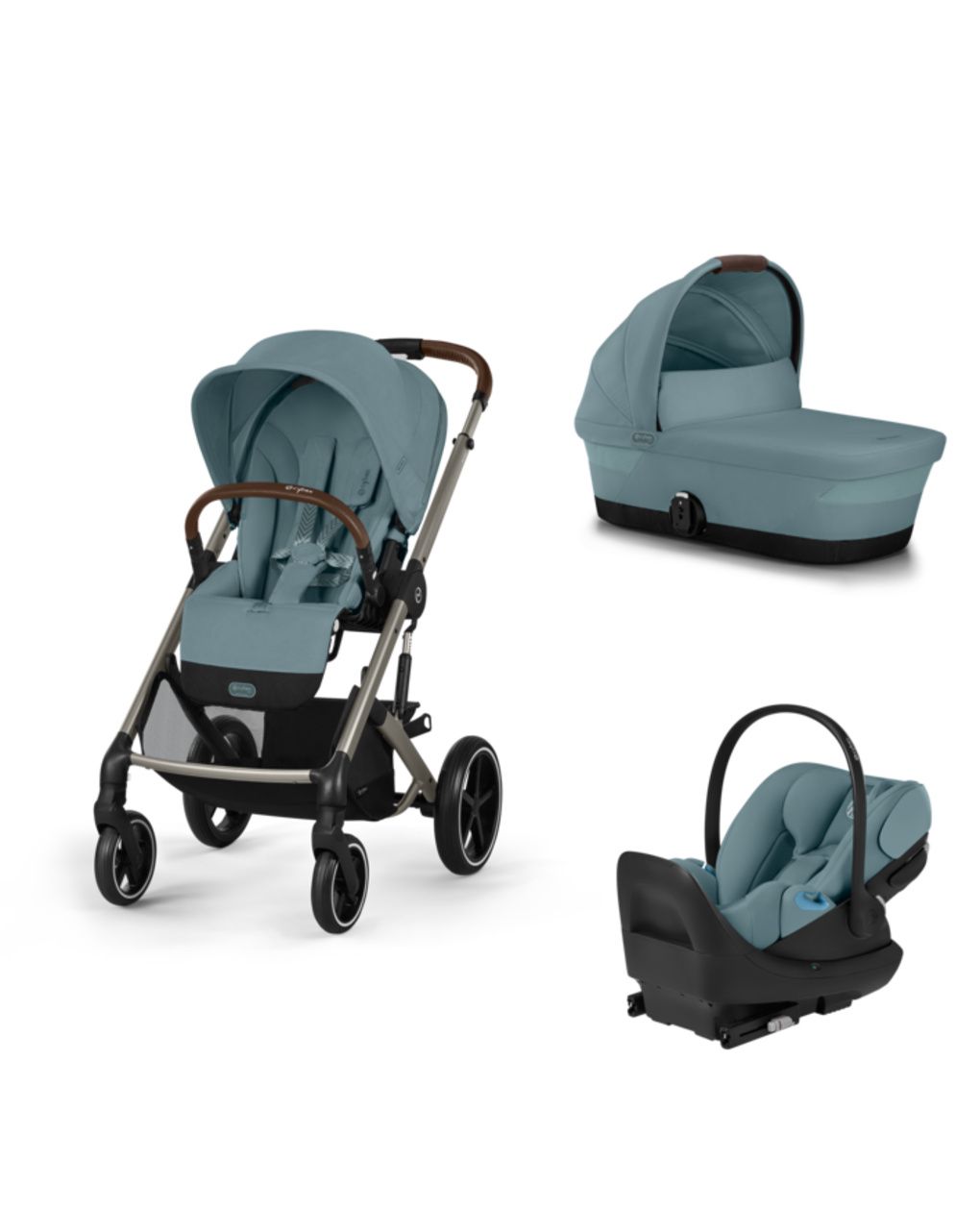 Trio balios s lux tpe nav rich cloud g3 pls stormy blue+adatt - cybex