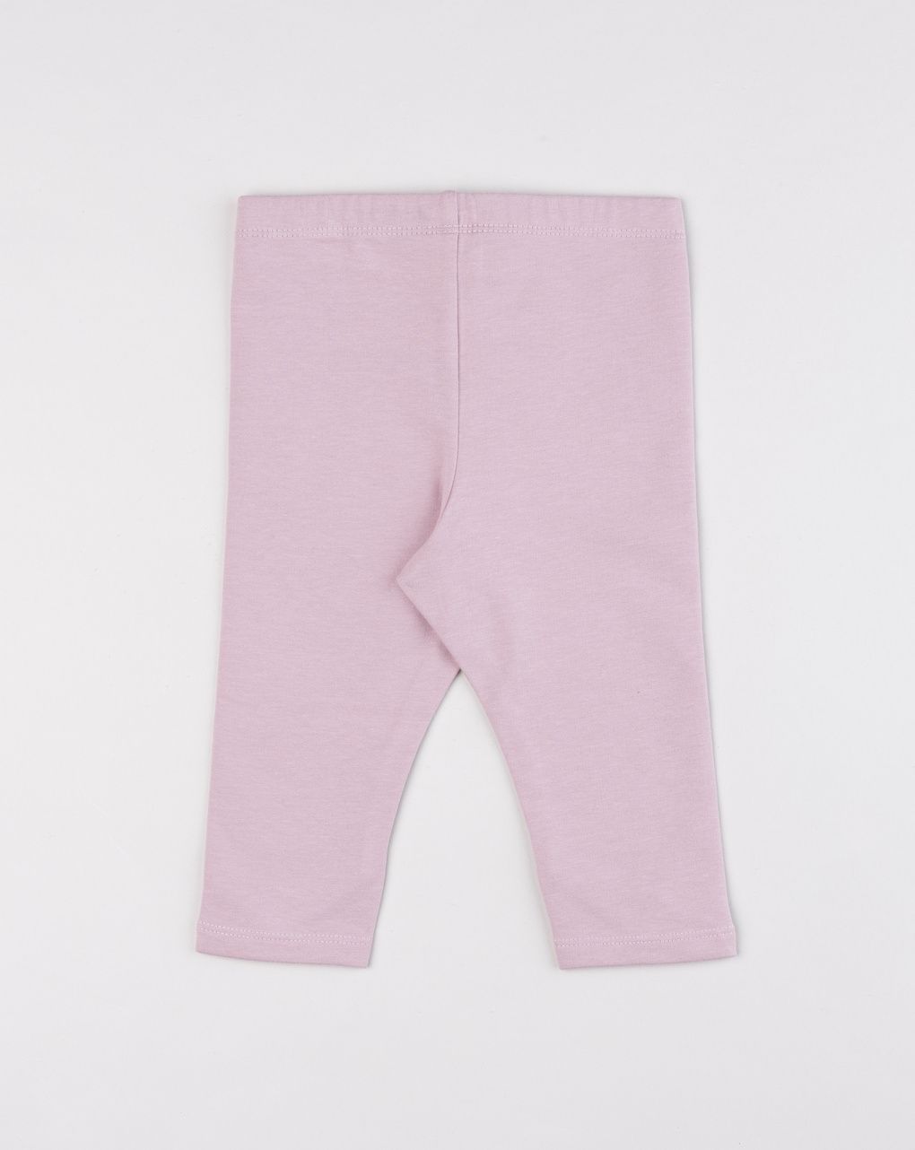 Legging garzati fiori e testo my little friend rosa chiaro bimba