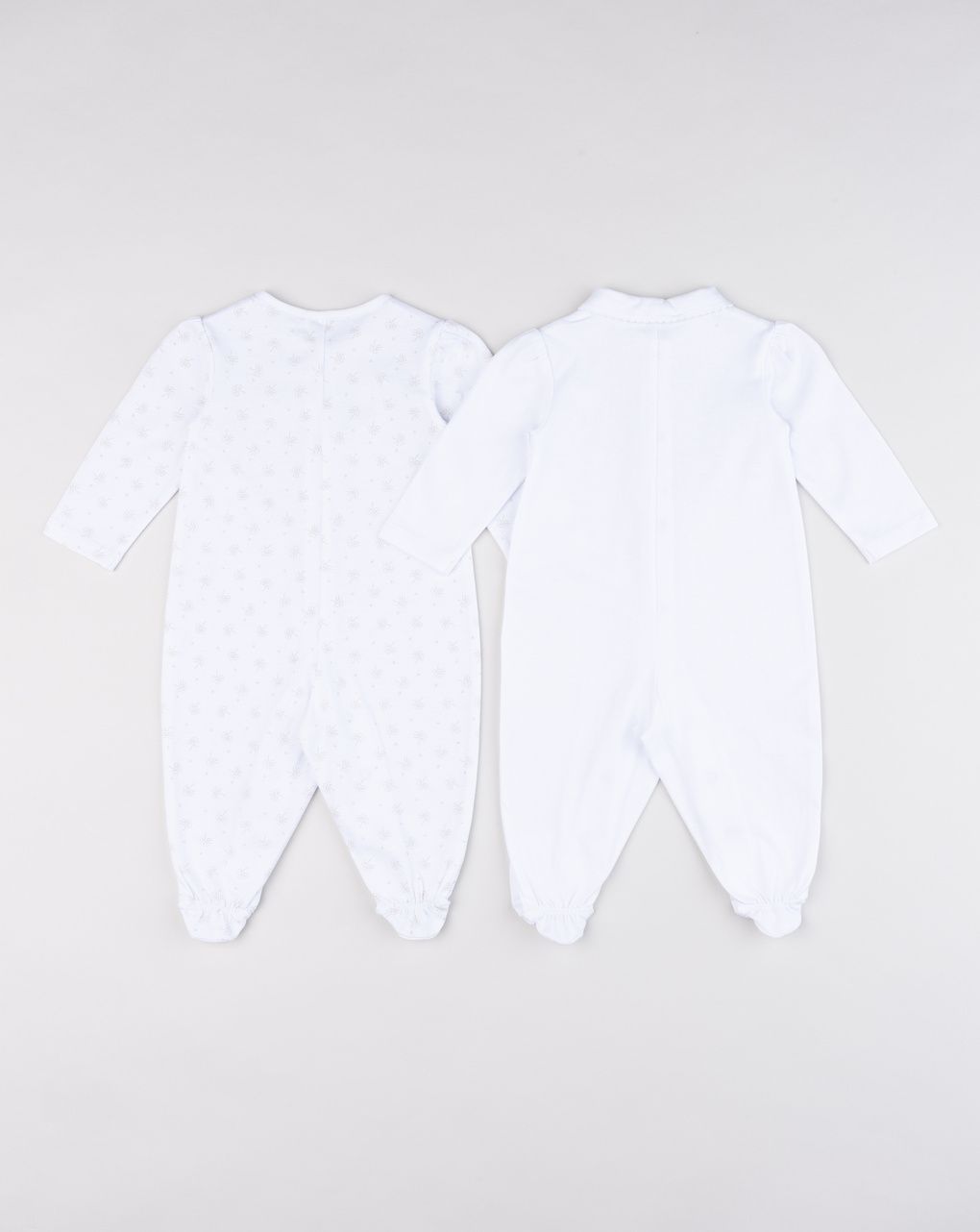 Tutine neonato pulcini – set 2 pezzi bianco