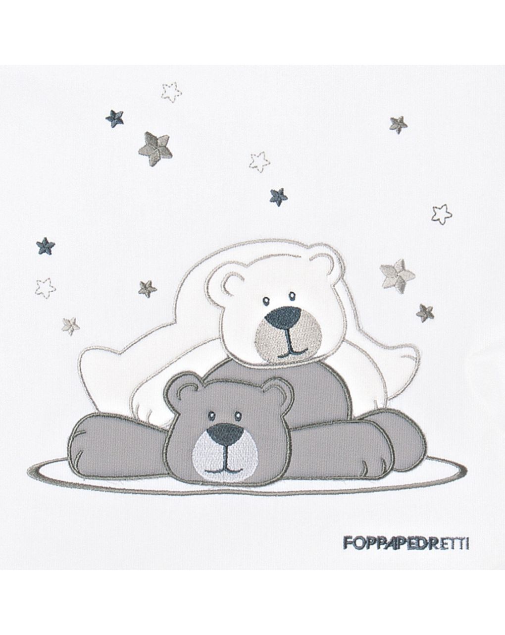 Completo piumone lettino dolcestella bianco - foppapedretti