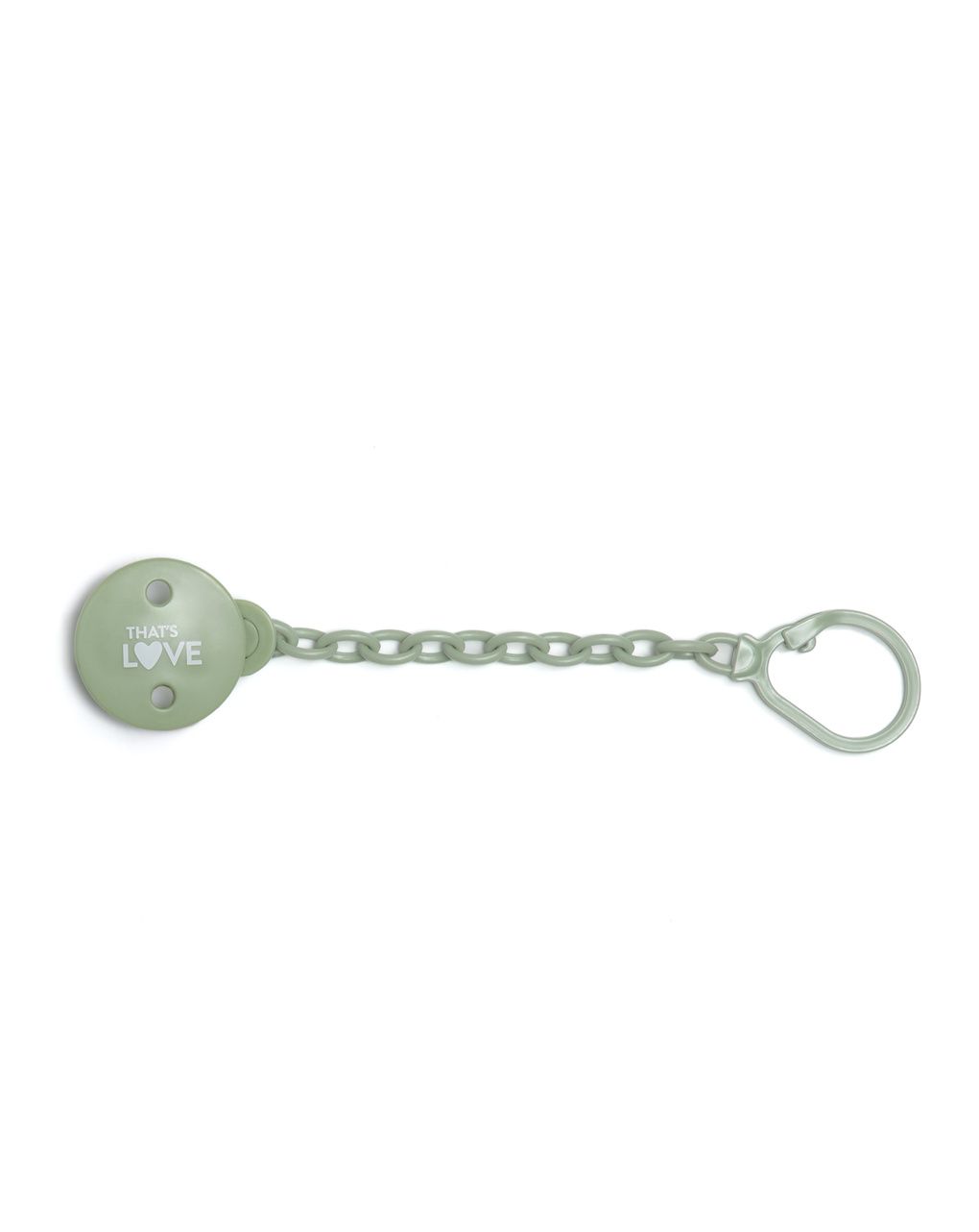 Clip portasucchietto plastica green - that's love
