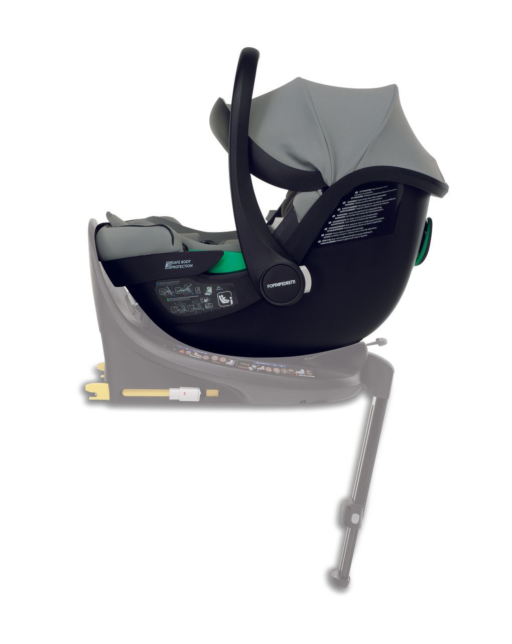 Sistema combinato tictoc pro disk infant ice + adattatore - foppapedretti