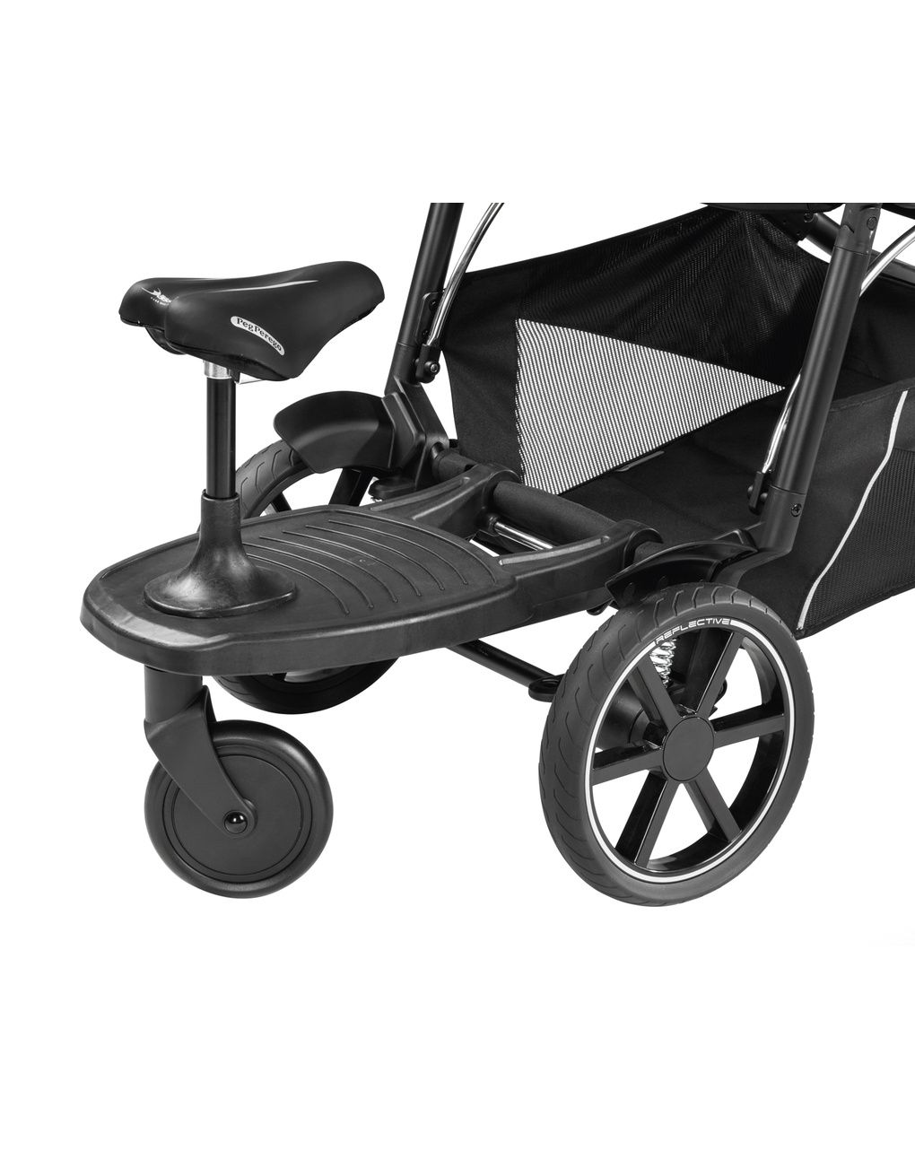 Pedanetta posteriore per passeggino con sellino rimovibile ride with me board veloce / vivace - peg