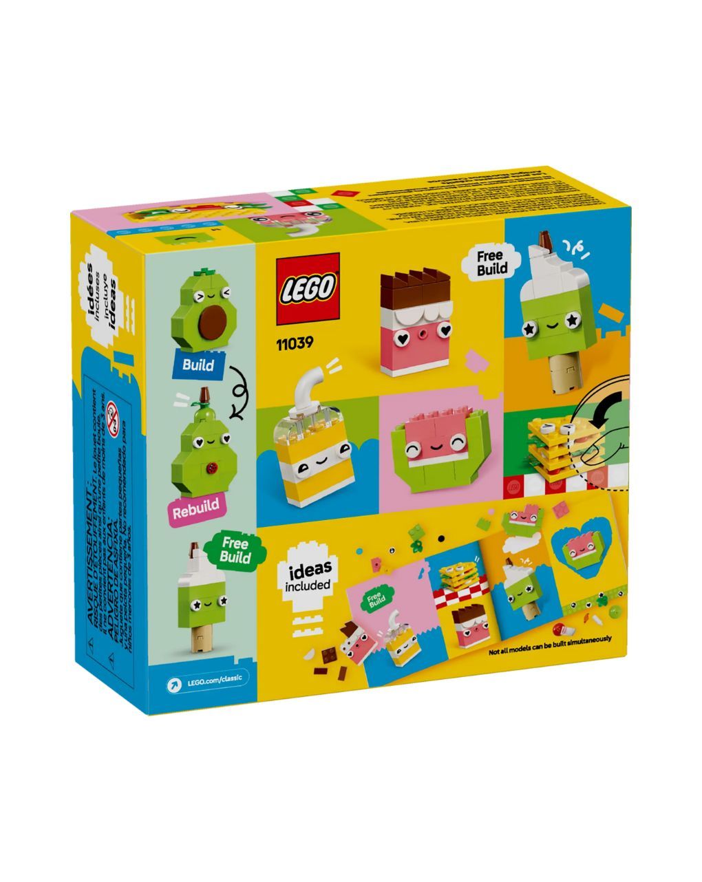 Lego classic 11039 alimenti creativi