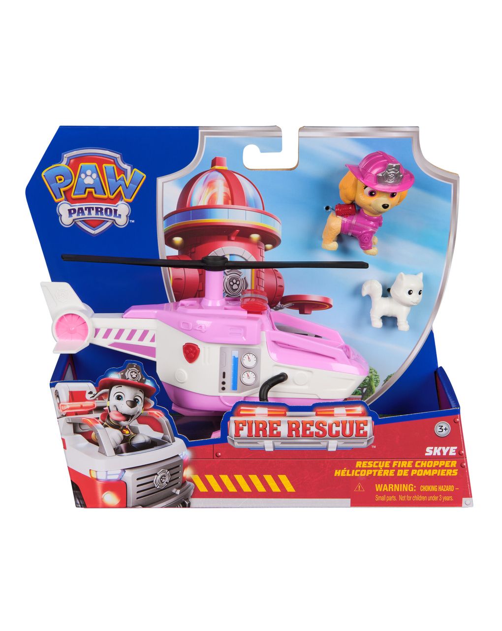 Paw patrol fire rescue: elicottero di skye