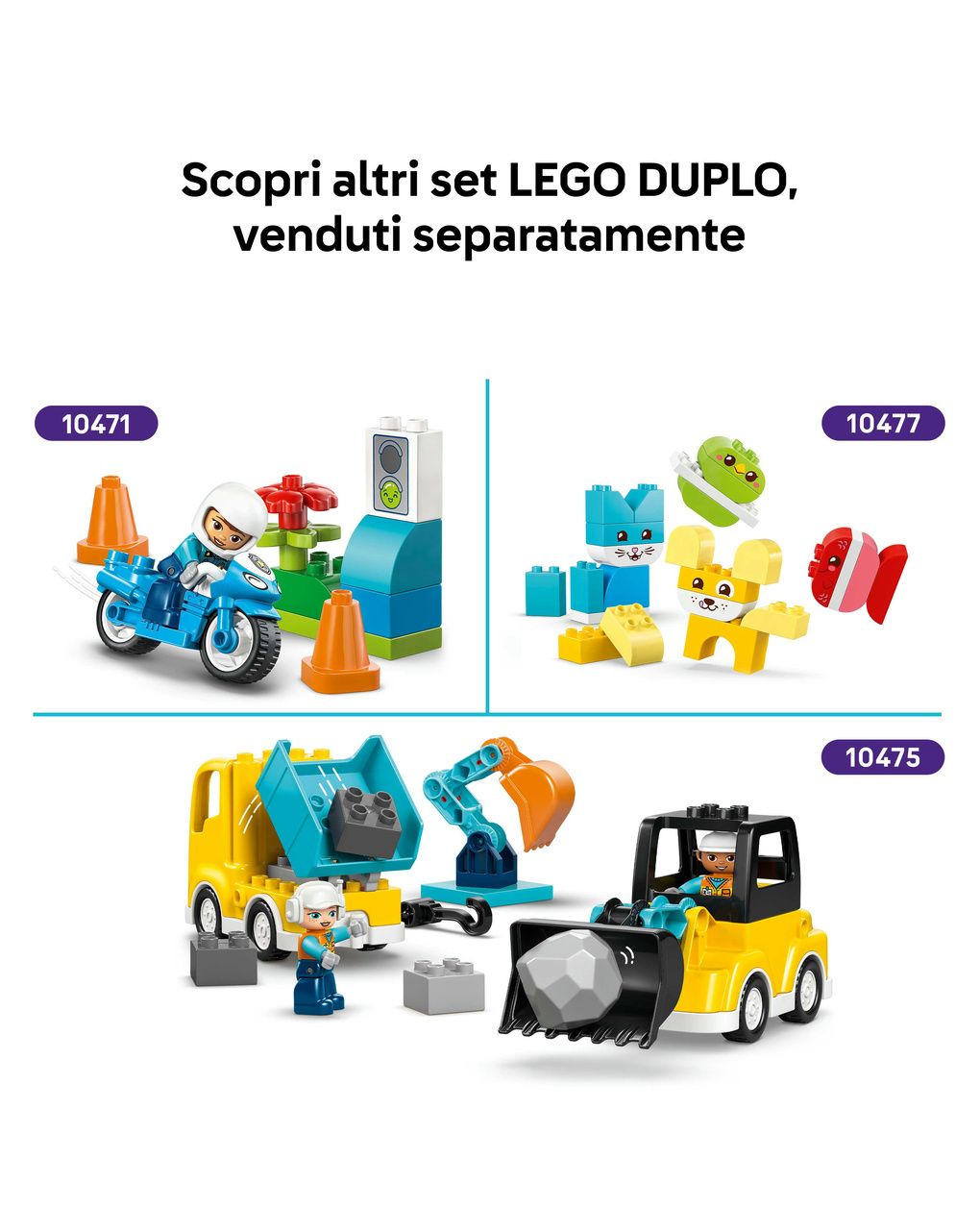 Lego duplo town autopompa con manichetta e pompiere - 10473