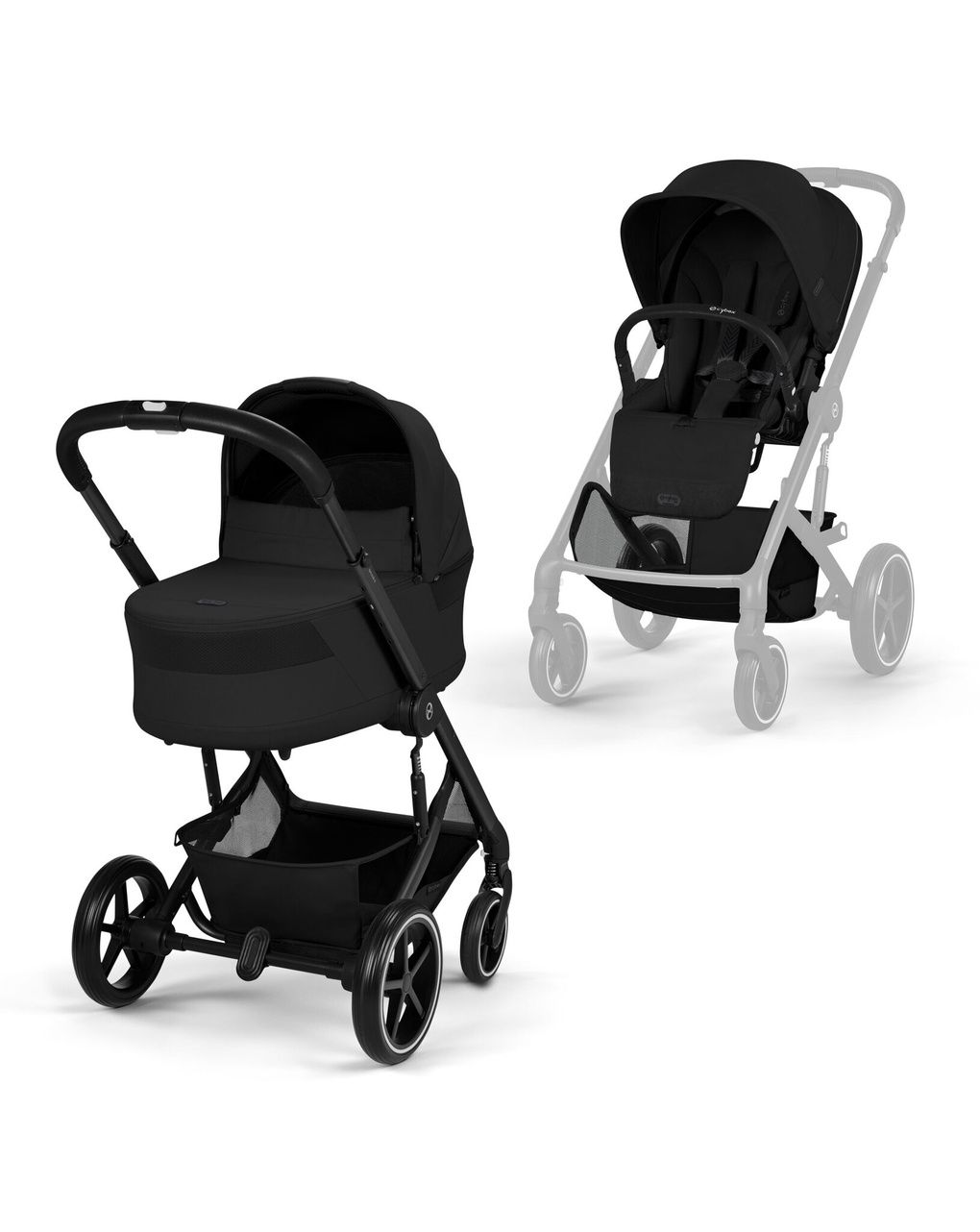 Duo balios s lux blk nav. s lux moon black - cybex