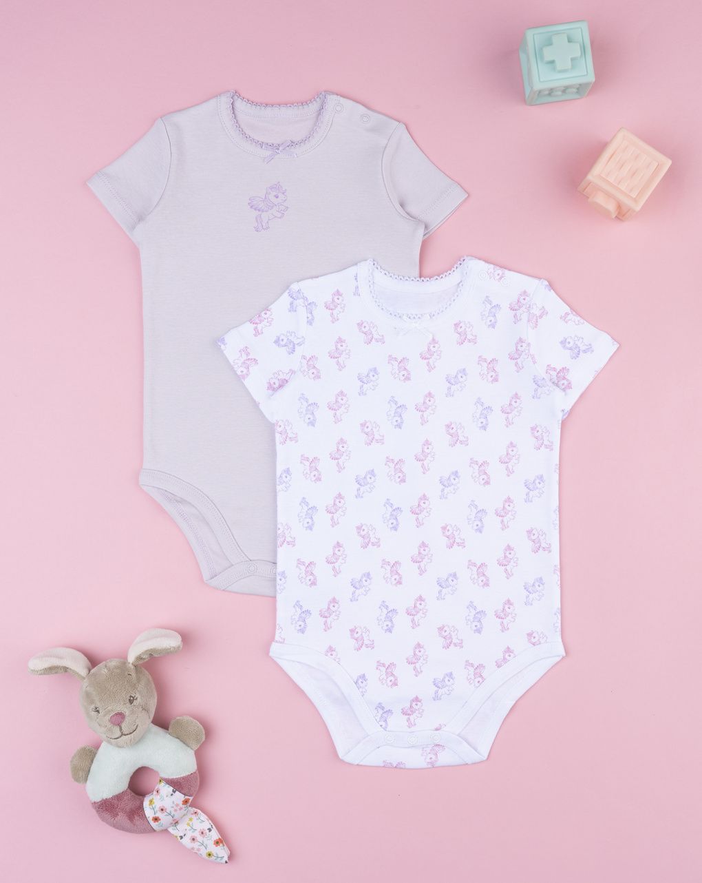 Pack 2 body unicorni bimba