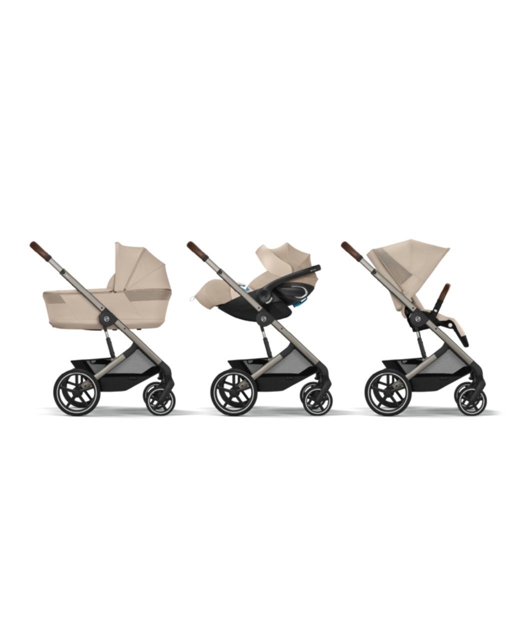 Trio balios s lux tpe nav rich cloud g3 pls almond beige+adatt - cybex
