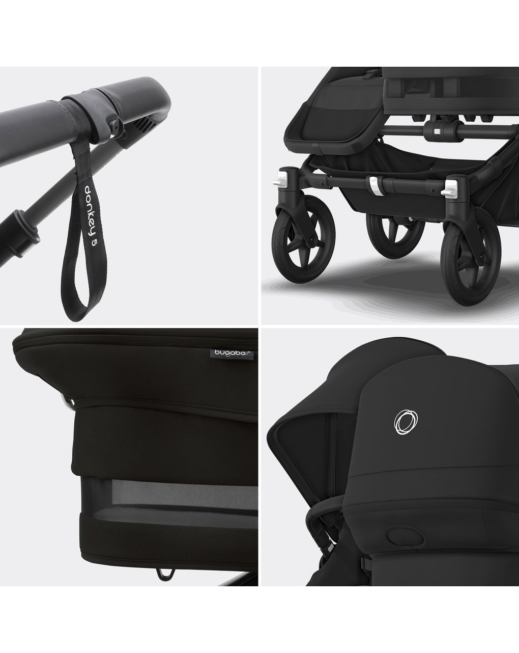 Kit di conversione completo di donkey5 black - bugaboo