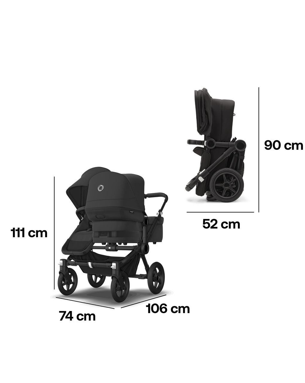 Kit di conversione completo di donkey5 black - bugaboo