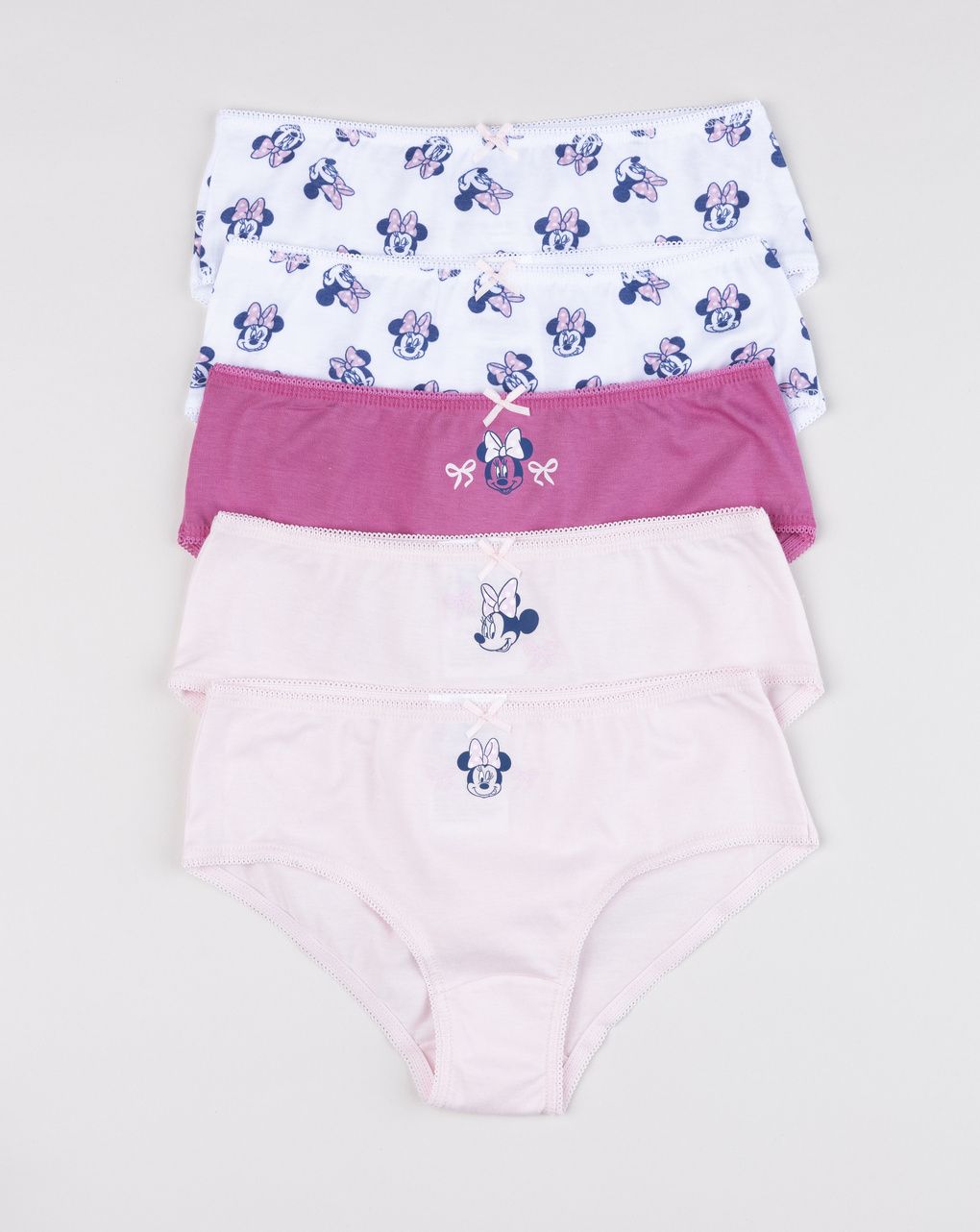 Pack 5 slip bimba minnie