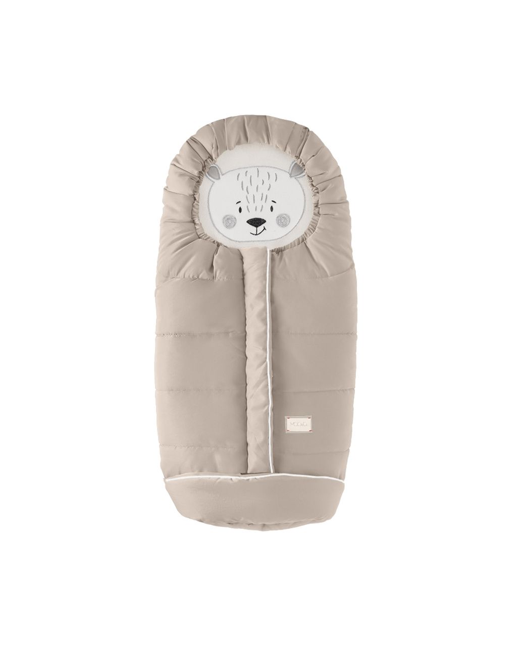 Sacco universale per passeggino moovo junior cuccioli / sabbia - nuvita